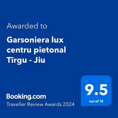 Garsoniera Lux Centru Pietonal Tirgu - Jiu Διαμέρισμα Târgu Jiu Εξωτερικό φωτογραφία